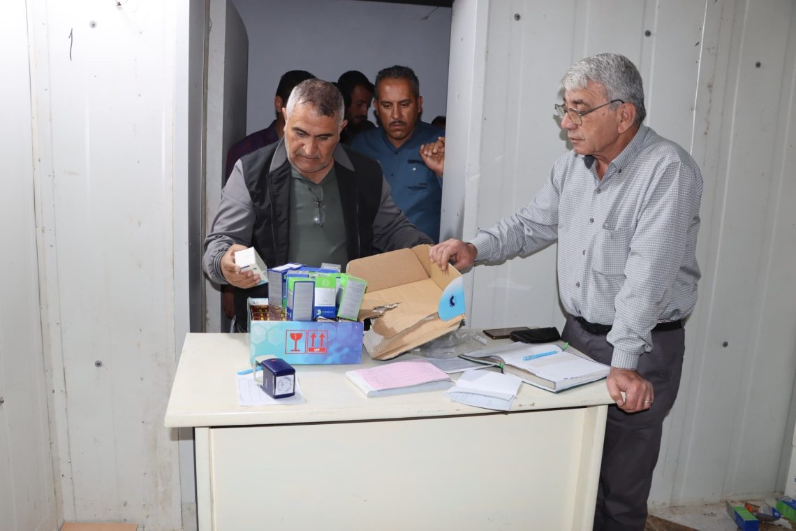 Belavkirina dermanên dam bijîşkî yên belaş ji bo piştgirîkirina lawirên li Cizîrê