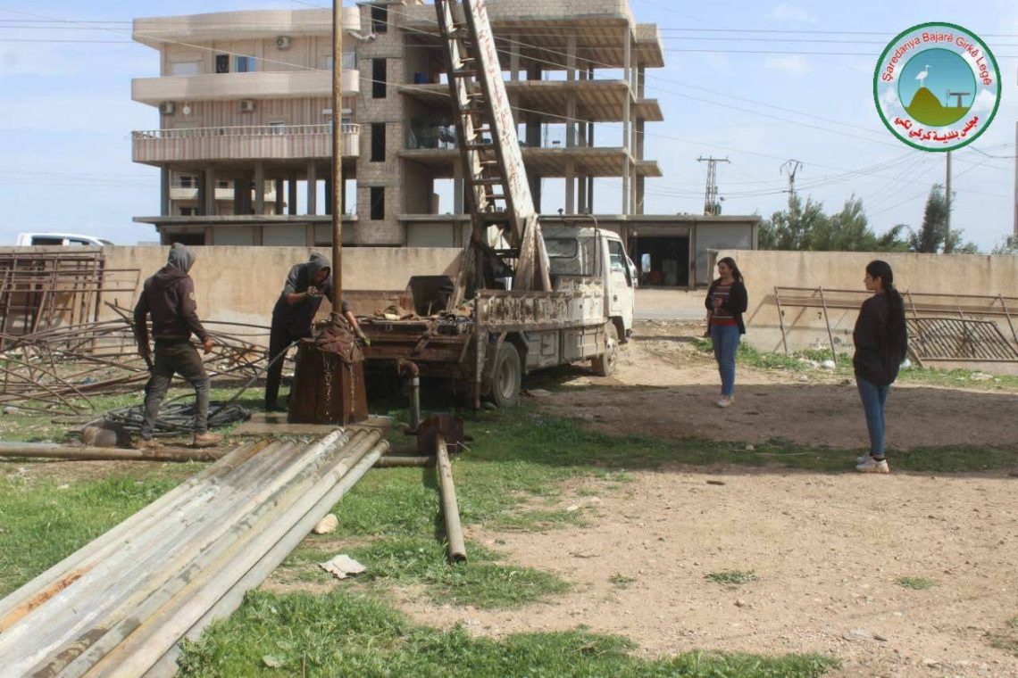 Şaredariya Gel a Girgê Legê xebatên xwe yên ji bo pêşxistina binesaziyê didomîne.