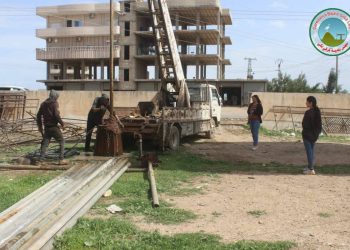 Şaredariya Gel a Girgê Legê  xebatên xwe yên ji bo pêşxistina binesaziyê didomîne.