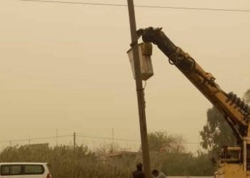 Xebatên parastin û başkirina berdewam li ser tora elektrîkê li Hesekê