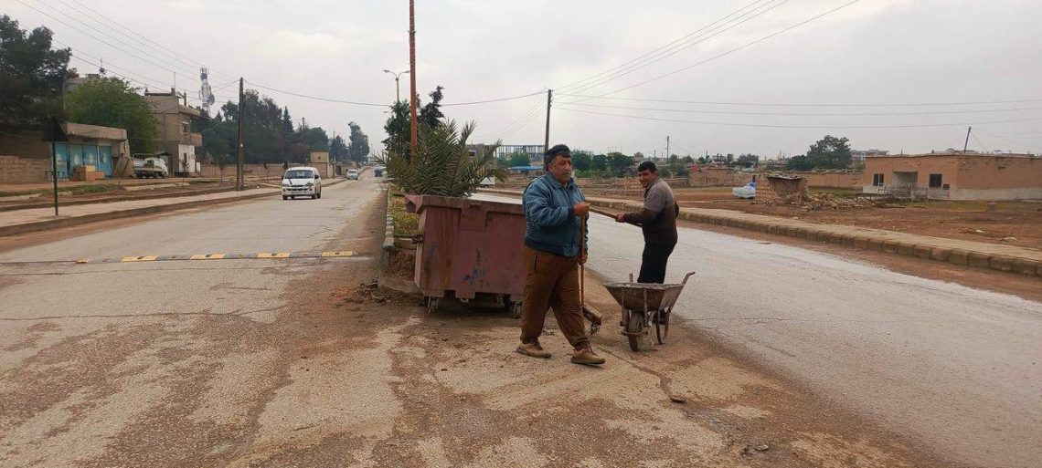 Berdewamkirina xebatên parastin û başkirina binesaziyê li Kantona Cizîrê