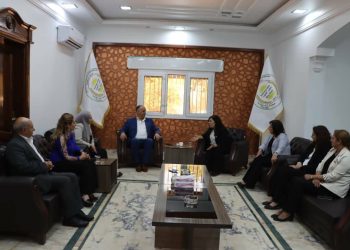 Şandek ji Konferensa Neteweyî ya Kurdistanê (KNK) serdana Encûmen Gel a Kantona Cizîrê kir