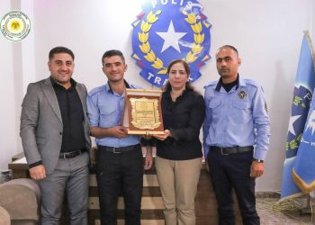 Rêzgirtin ji Rêveberiya trafîka li cizîrê bi boneya roja cîhanî ya trafîkê