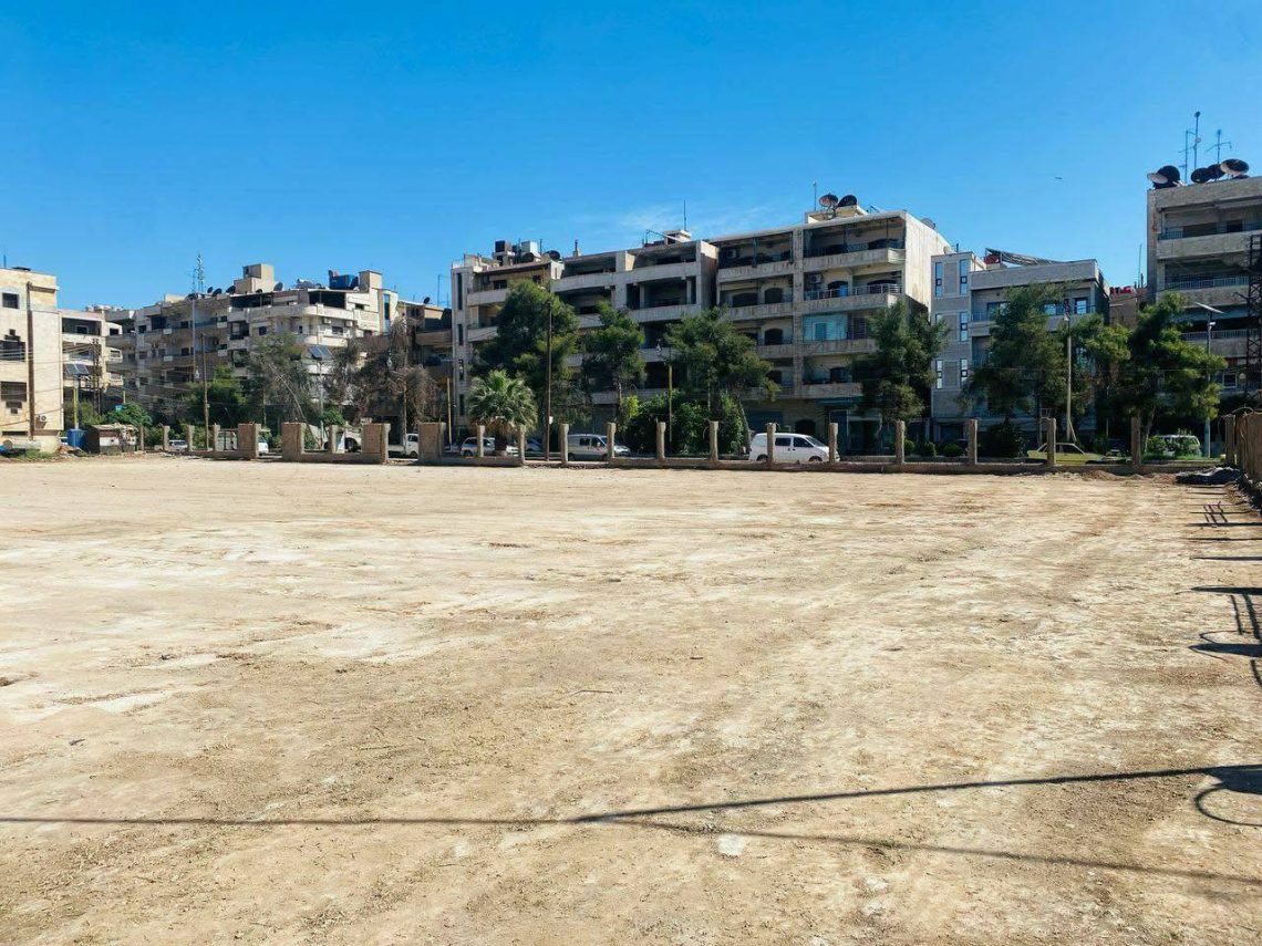 Xebata pêşvebirina rawestgeh El_Siyahî (geraca El_Siyahî) bi lez dewam dike.