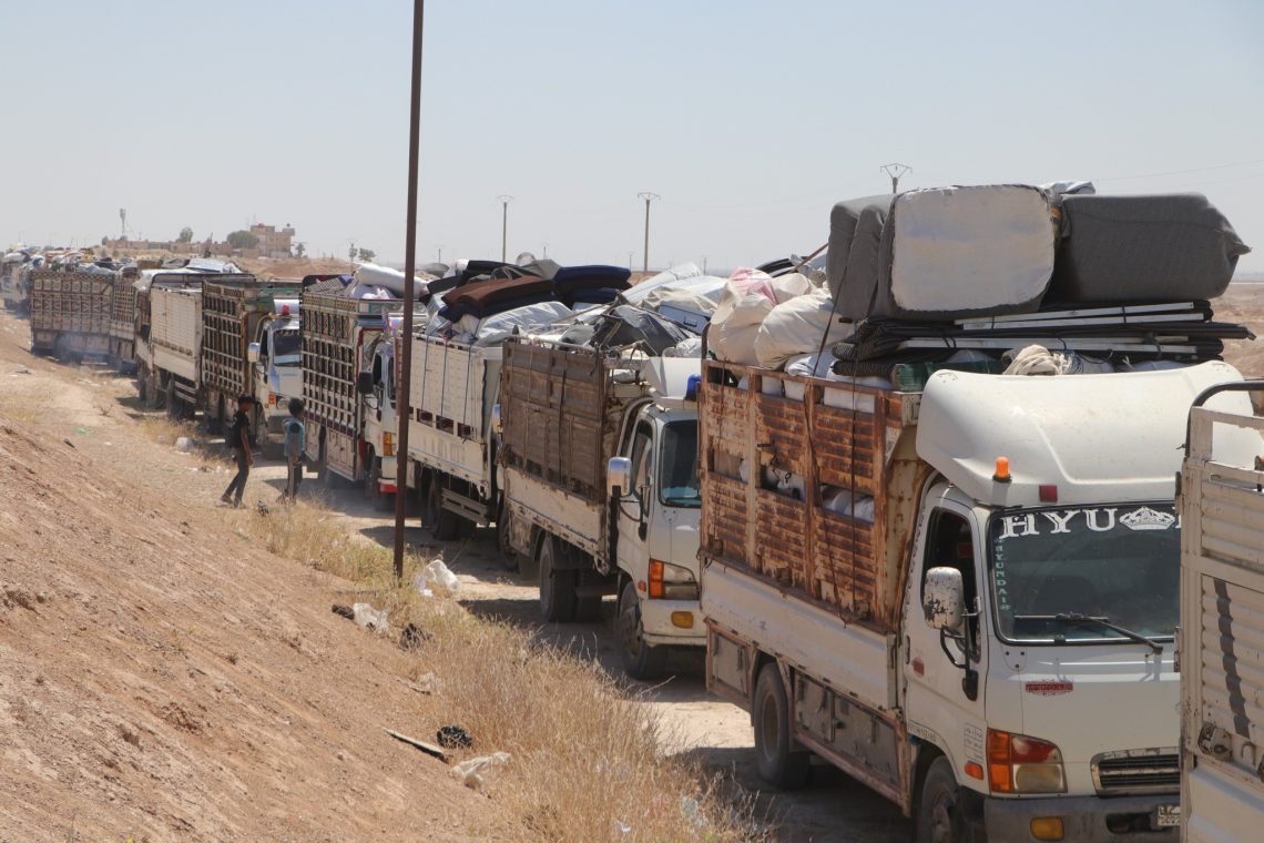 Vegerandina 46 malbatan ji kampa El-Erîş ber bi Dêra Zorê