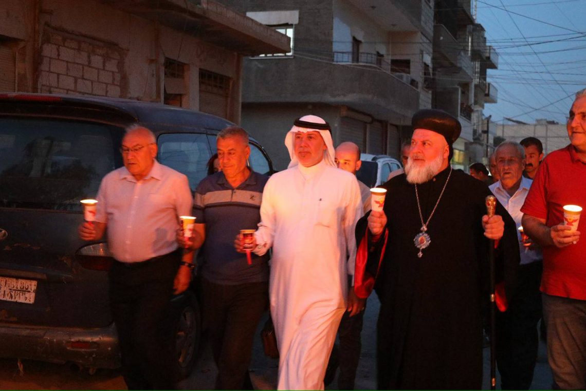 Rêveberiya Xweser beşdarî salvegera 110_emîn a komkûjiya Seyfo dibe