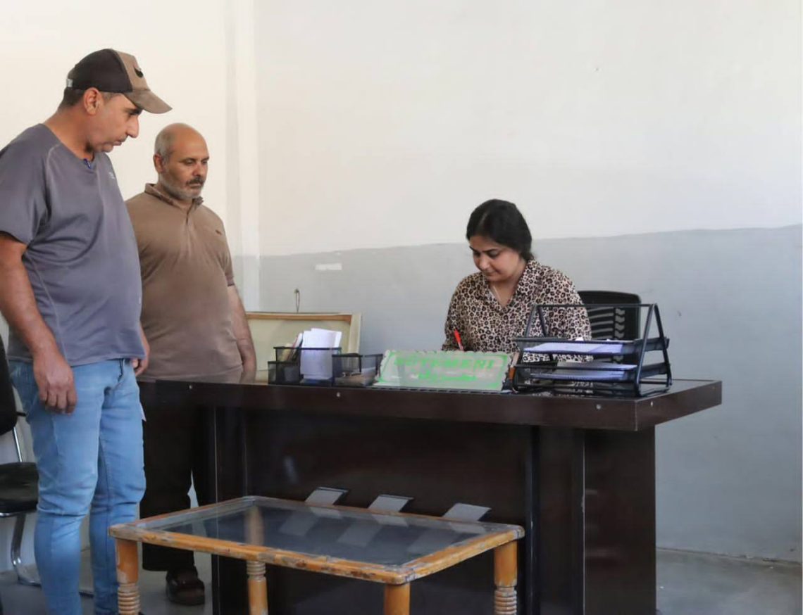   Belavkirina mazota germkirinê li Dirbêsiyê