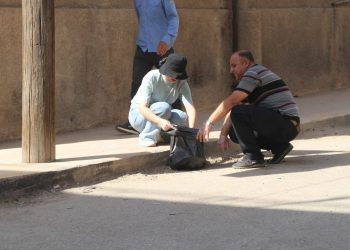 Kampanyayeke paqijiyê ya berfireh li bazara Qamişlo, bi beşdariya şaredariya bajêr û encûmena bajêr