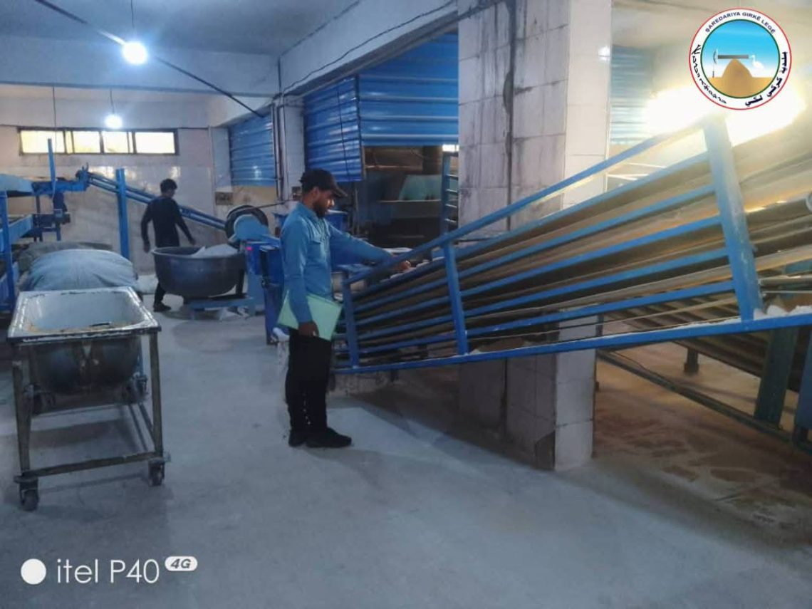 Şopandina sibehê li ser nanpêjxaneyên li Girgê Legê