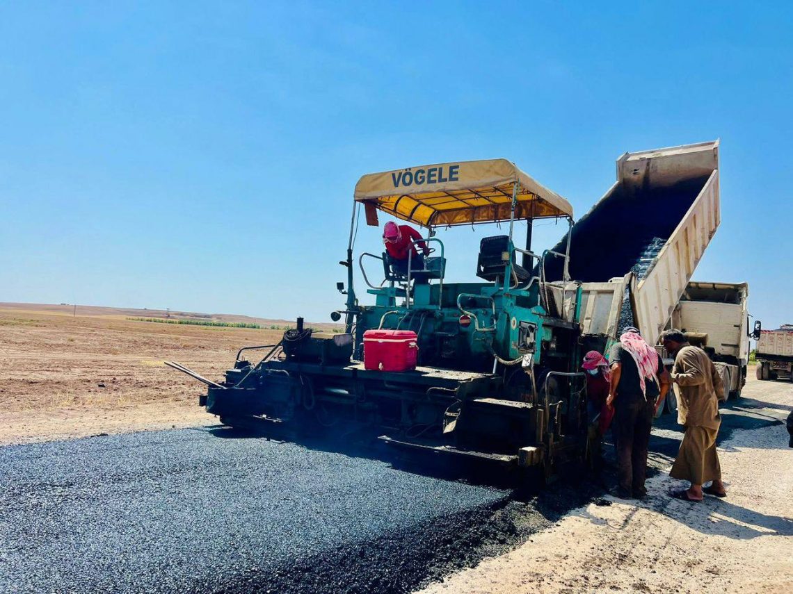 Şaredariya gel a Dirbêsiyê projeyên xizmetiyên 2025 an berdewam dike