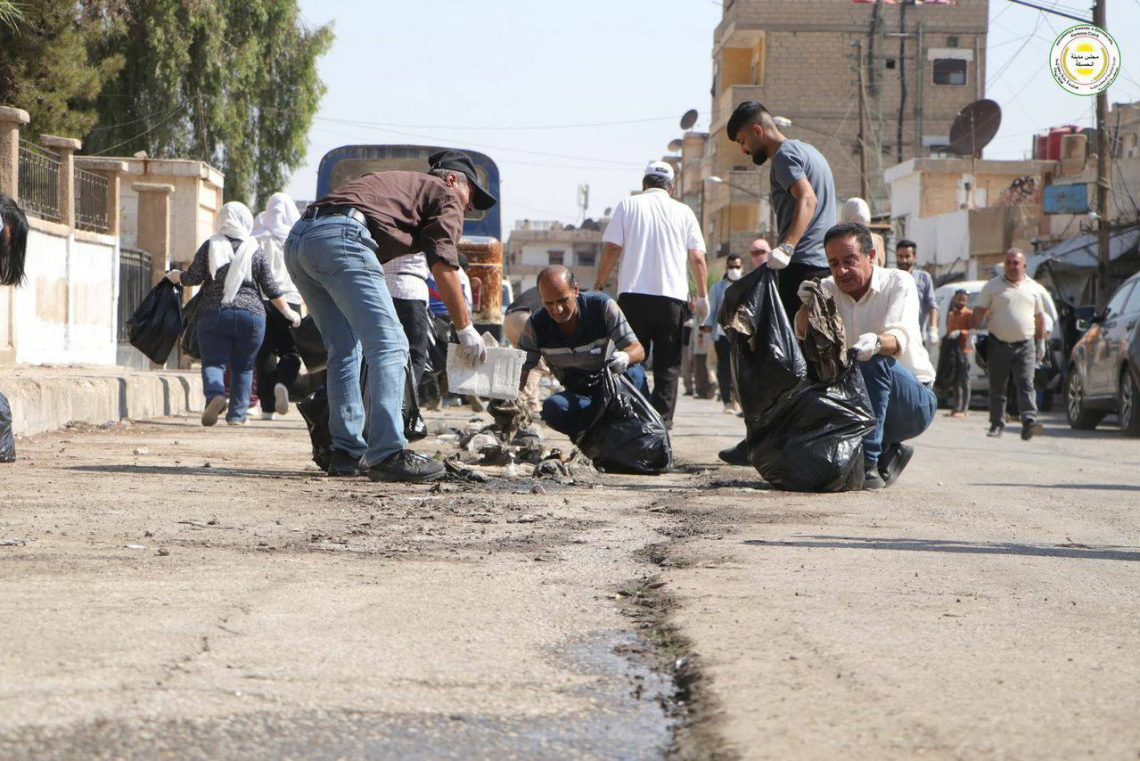 Encûmena bajarê Hesekê kampaneya xwe ya 15emîn berdewam dike