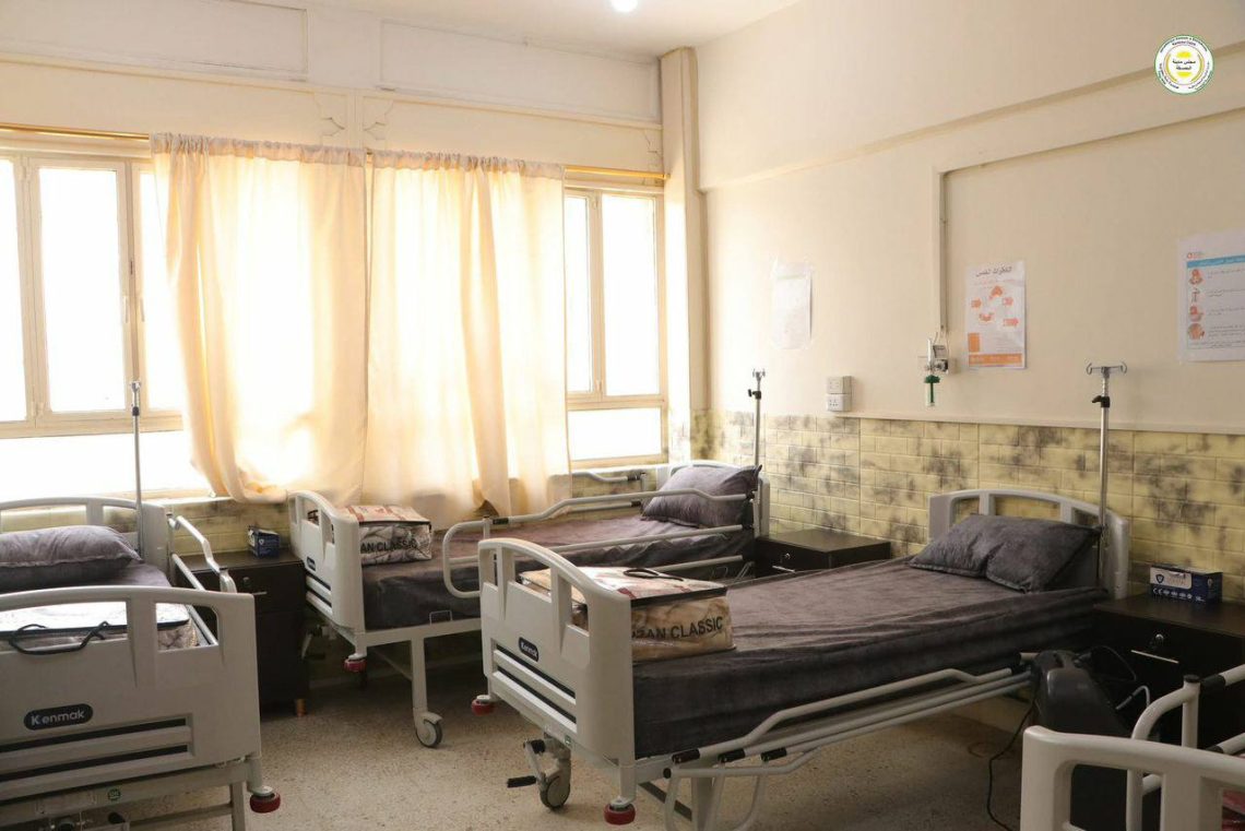 Vekirina navendek taybet li nexweşxaneya el_Şehvba li Hesekê ji bo dermankirina zarokên kêm xwarin