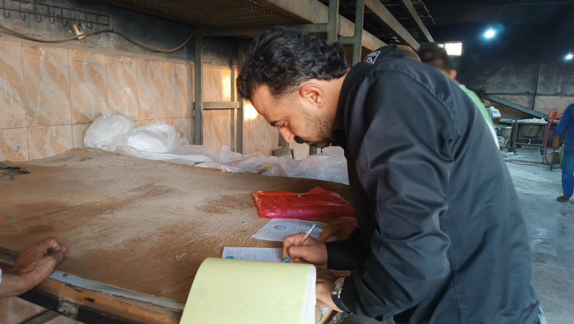 Şaredariya Tirbe Spiyê ji bo misogerkirina kalîteya nan û pabendnebûna bi pîvan, çavdêriya nanpêjxaneyan zêde dike