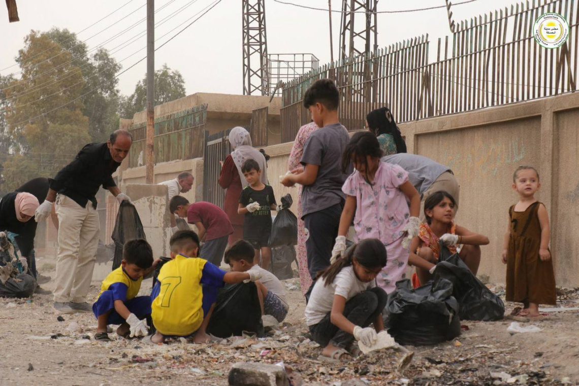 Kampaneyeke paqijkirinê ya berdewam bi piştgiriya Rêveberiya Xweser li bajarê Hesekê