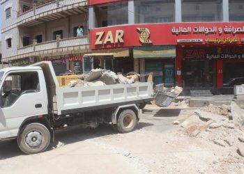 Şaredariya gel a Hesekê dest bi pêkanîna projeya nûjenkirina kolana taxa el-Miftî dike