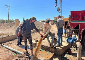 Şaredariya gel a Dirbêsiyê bîra Tilîlon ji bo berdewamiya misogerkirina avê sererast dike