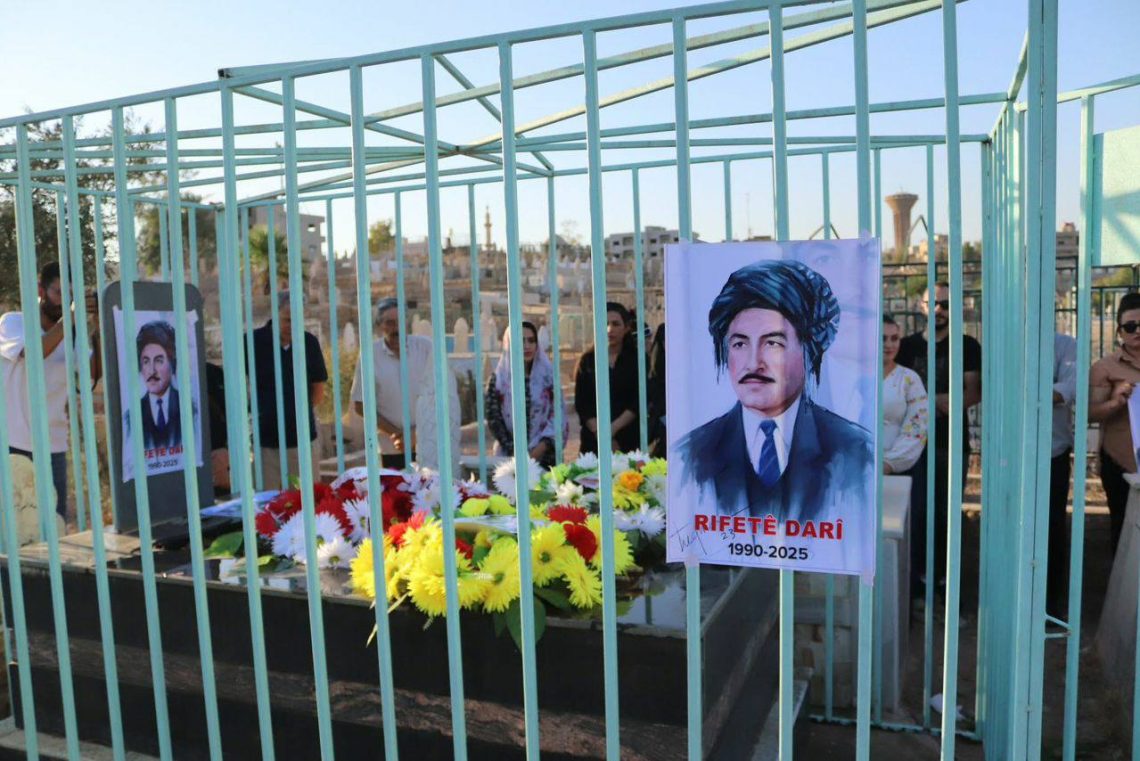 Di 35emîn salvegera koça dawî ya wî de… Rûmetkirin ji bo hunermendê nemir Rifet Darî li bajarê Qamişlo