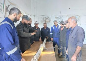 Nûvekirina heftane li ser projeya tamîrkirina makîneyên Şaredariyên Cezîrê