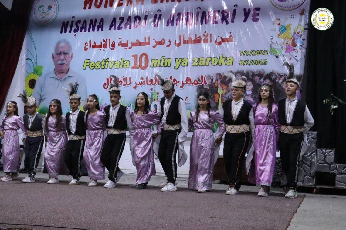 Festîvala Zarokan a 10emîn li bajarê Hesekê bi xelatkirina tîmên beşdar bi dawî dibe