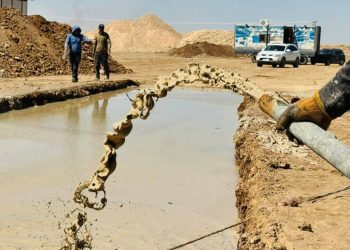 Projeya kolandin û xebitandina bîrên li Qamişlo dikeve qonaxên xwe yên dawî