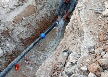 Şaredariya bajarê Qamişlo hewlên xwe yên ji bo baştirkirina tora avê didomîne