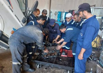 Berdewamiya projeya tamîrkirina makîneyên Şaredariya Cezîrê