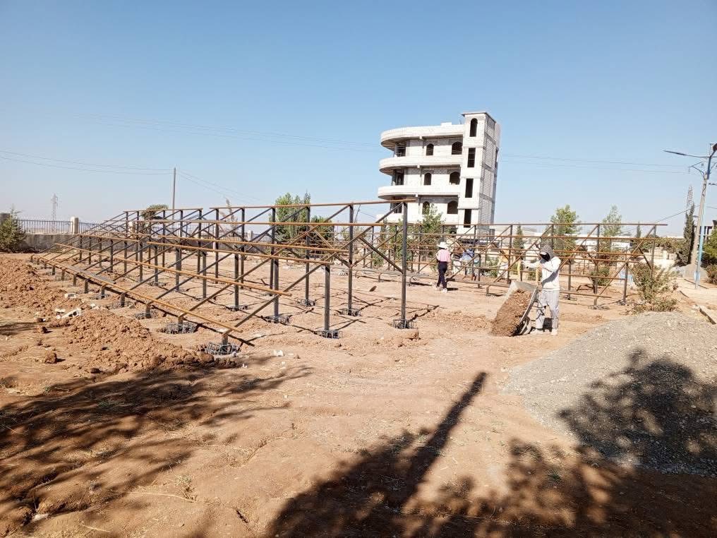 Raporek li ser xebatên xizmetiyê yên li bajar û bajarokên cuda yên Kantona Cezîrê