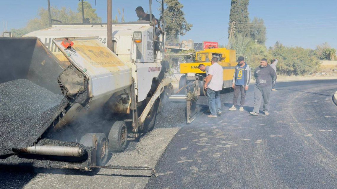 Berdewamiya karê tamînkirin û nûjenkirina rêyan li Qamişlo