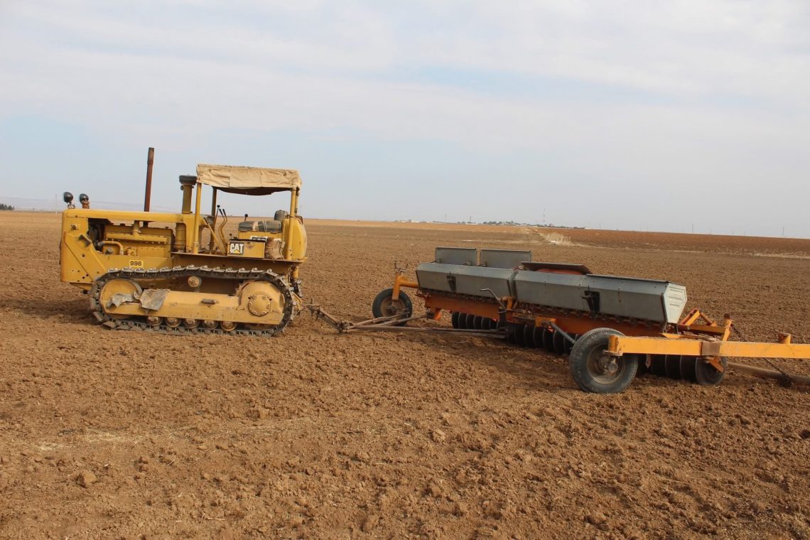 Amadekariyên werza çandiniyê li Kantona Cezîrê