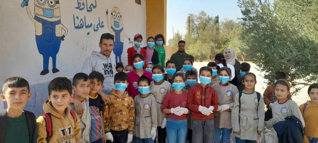 Kampaneyek hişyarkirina jîngehê li dibistanên Til Temir