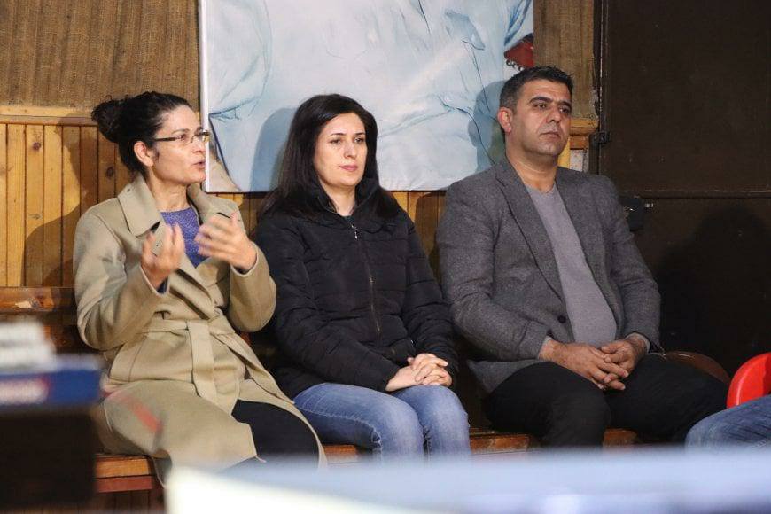 Serdana Rêveberiya Xweser li Komînên Qamişlo