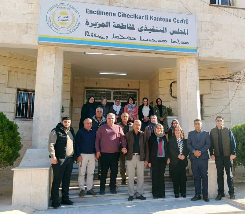 Serdana malbatên şehîdan li Encûmena Cîbcîkar