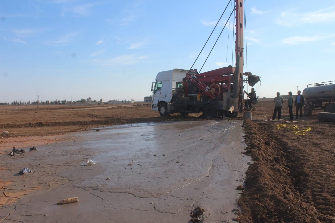 Kolandina du bîrên nû li Girkê Legê