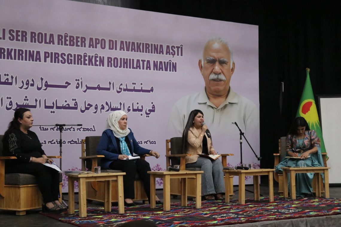 Kordînasyona Jin a Kantona Cezîrê beşdarî Forma Jinê bû