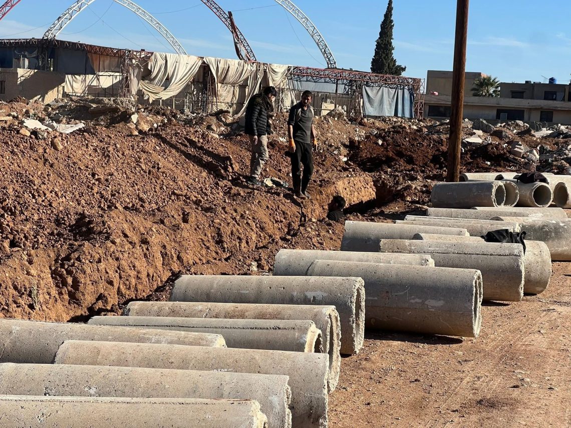 Projeyên kanalîzasyonê ji bo baştirkirina xizmetguzariyê li Dirbêsiyê