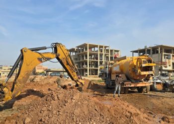 Şaredariya Gel a Dirbêsiyê pirsgirêka kanalîzasyona Taxa Başûr çareser dike