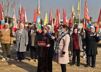 Encûmena Malbatên Şehîdan a Cizîrê êrîşên li ser goristanên Helebê şermezar kir