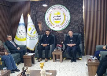 Siyasetmendarê Kurd Umer serdana Encûmena Cîbcîkar a Kantona Cizîrê kir