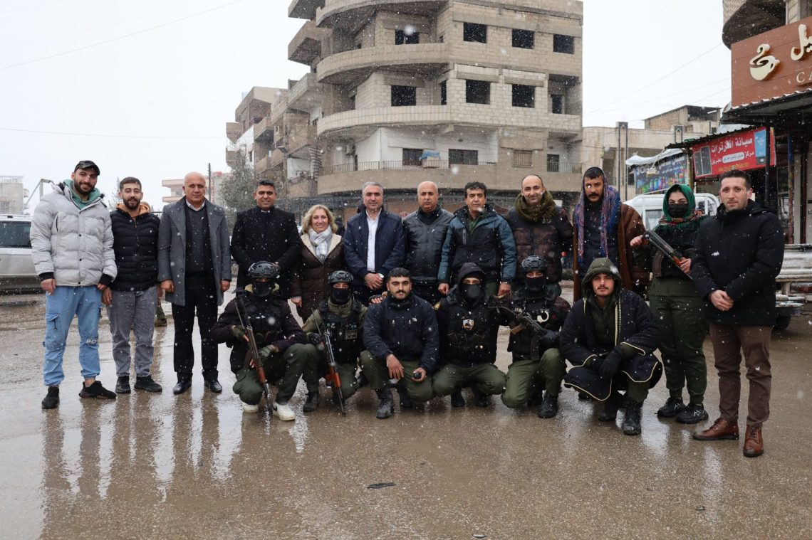 Serdana piştgirî û spasiyê bo Hêzên Ewlekariya Hundirîn li Kantona Cizîrê