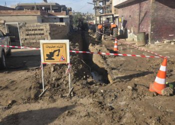 Li Dêrikê tora ava vexwarinê bi dirêjiya 8500 metreyî tê nûjenkirin