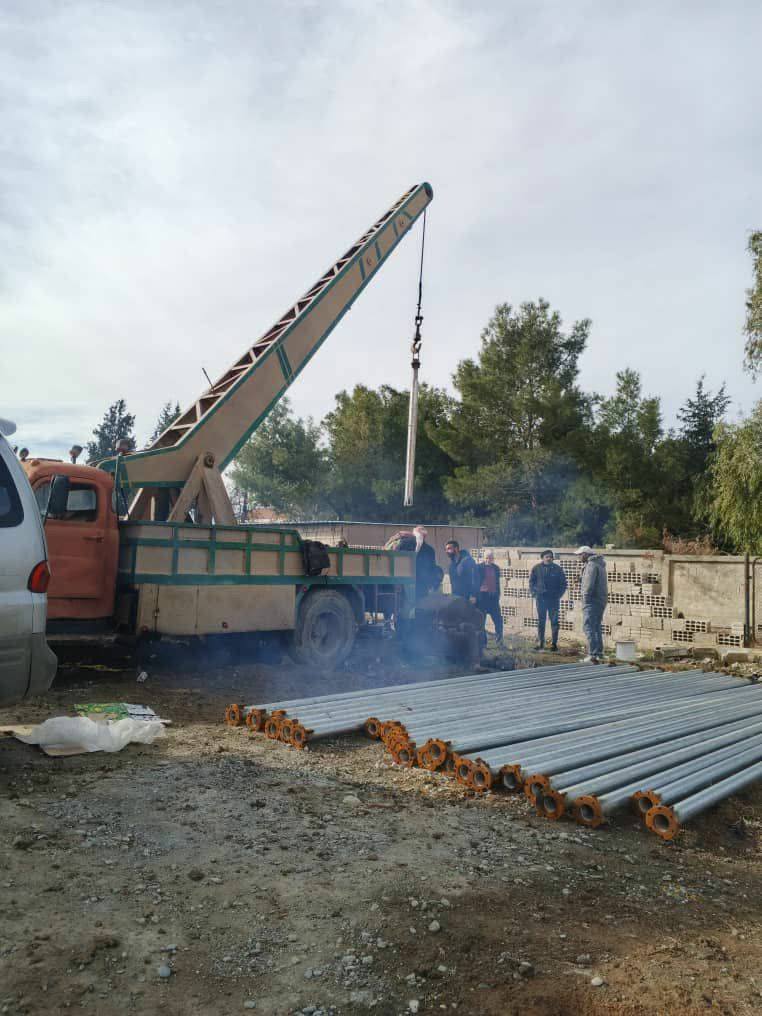 Sererastkirina bîreke avê li Til Koçerê