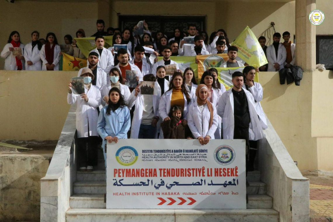 Xwendekarên Tenduristiyê piştgirî dan Şêxmeqsûd û Eşrefiyê