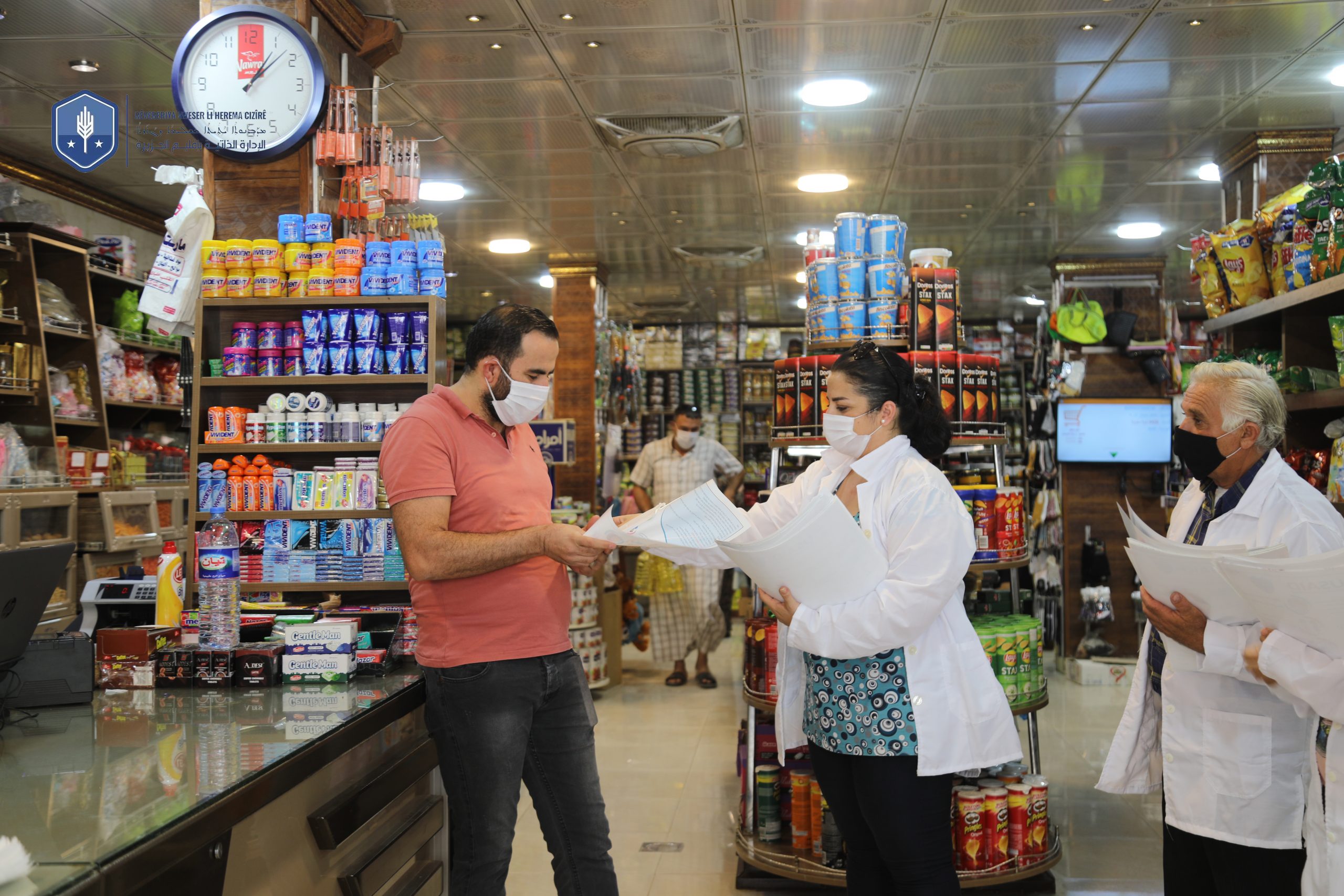 حملة توعية ضد المتحور الرابع من فيروس كورونا