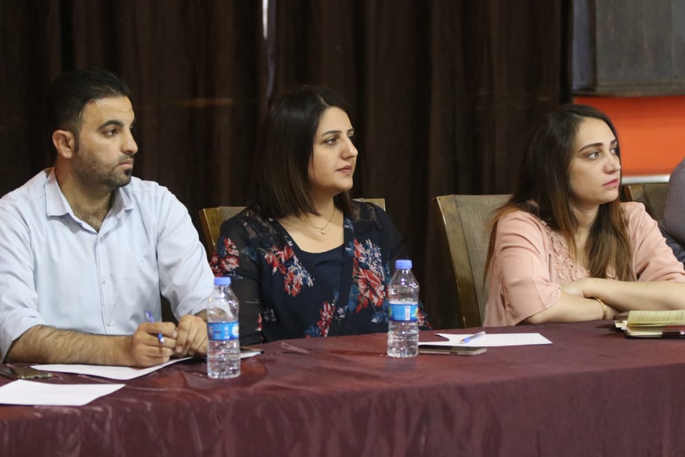 الإدارة الذاتية في إقليم الجزيرة تعقد ورشة عمل في مقاطعة الحسكة