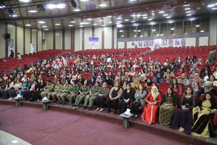 وفد من منسقيّة لإقليم الجزيرة يُشارك بالمؤتمر الثاني لمجلس تدريب المرأة