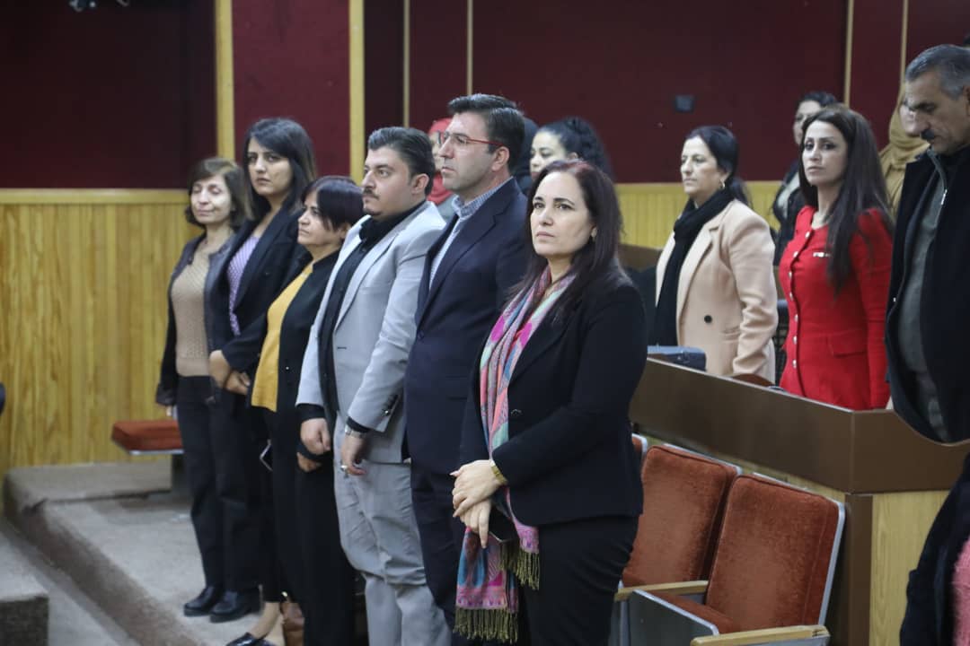 عقد المجلس التشريعي في إقليم الجزيرة صباح اليوم الأربعاء الواقع في الحادي والعشرين من كانون الأول لعام 2022 جلسته الثانية عشر ،