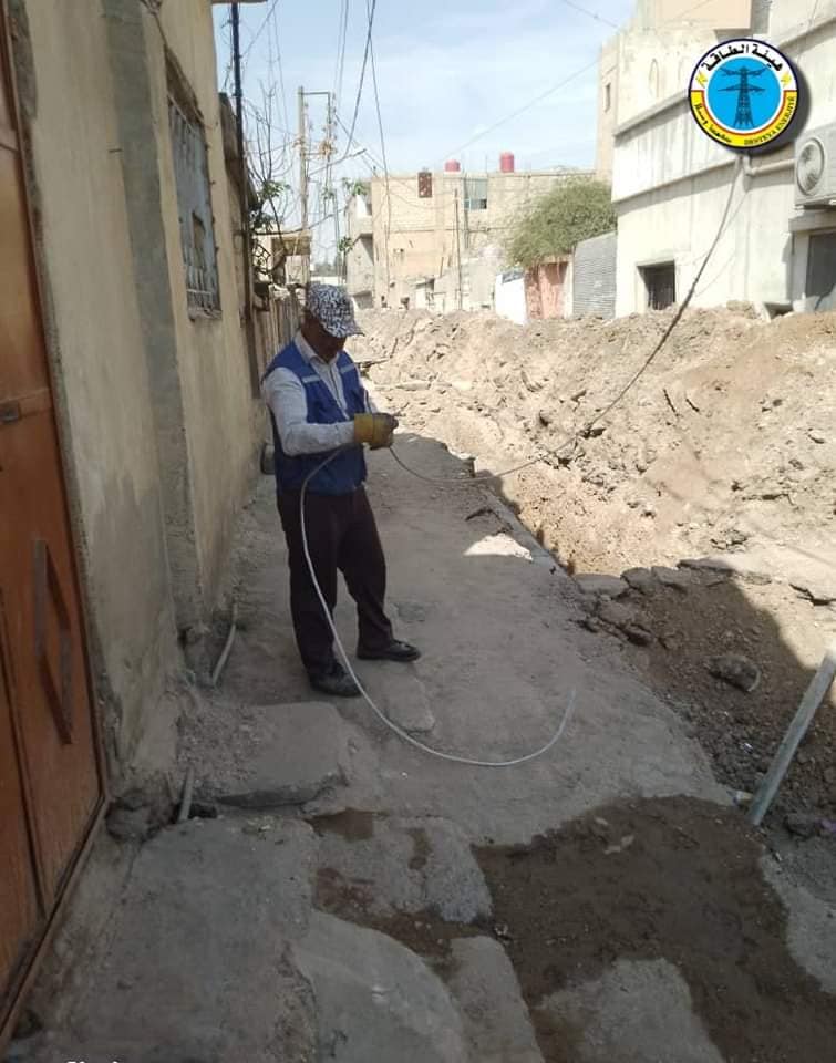بعض من الصور للأعمال التي قامت بها الورشة الفنية التابعة لمركز كهرباء الحسكة