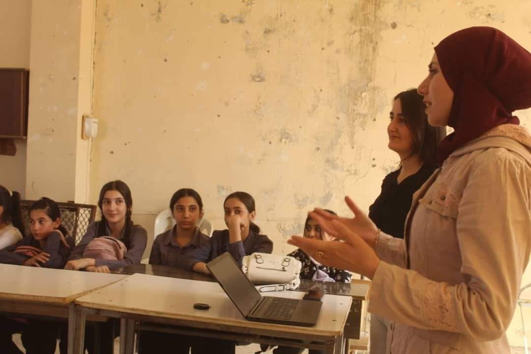 هيئة البيئة في الجزيرة تنظم عدة نشاطات بمدارس كركي لكي