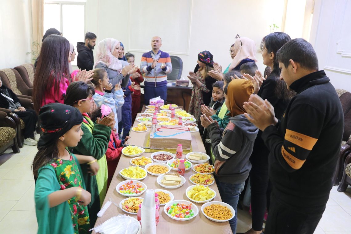 احتفال بالحب والصفاء مع أطفال متلازمة داون في الحسكة