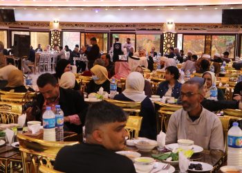 الإدارة الذاتية في الجزيرة تنظم مائدة إفطار